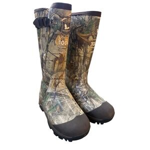 Field & Stream Men's Camo Hunting Boots 1000g Thinsulate Waterproof Size 8 FA14